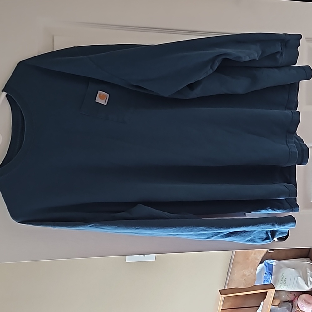 Vintage Carhartt long sleeve shirt with pocket